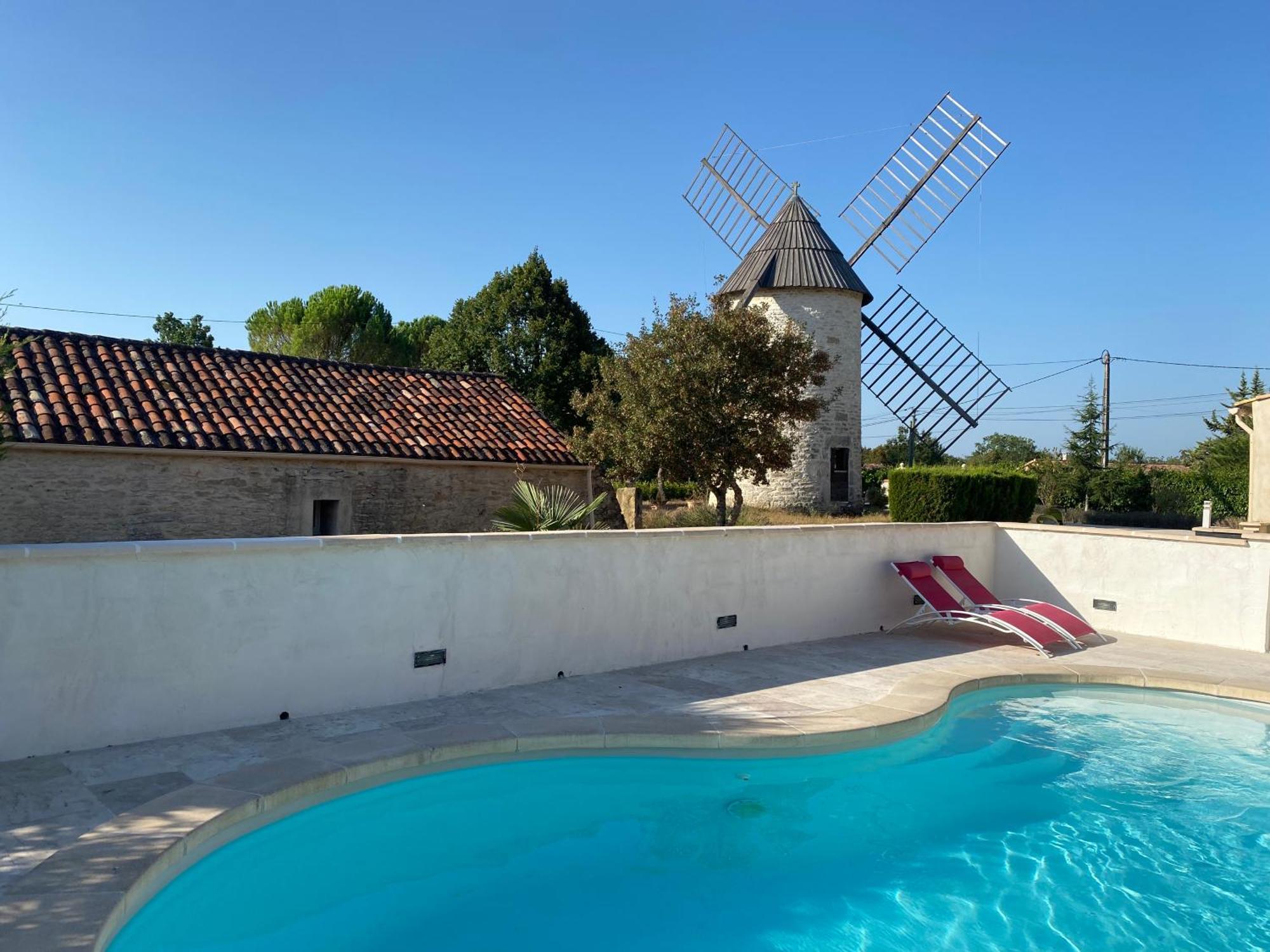 Les Curies, Ludogite Avec Piscine A Aujols ภายนอก รูปภาพ